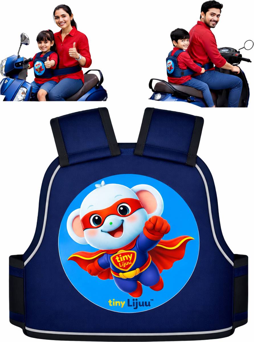 tiny Lijuu Kids safety belt for two wheeler Baby Carrier — photo 5