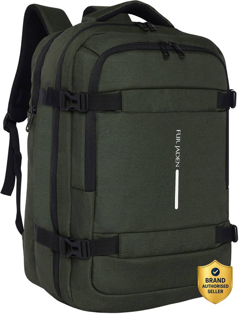 FUR JADEN Travel Weekender 3 Compartment Bag with 15.6 Inch Laptop Compartment 38 L Laptop Backpack — photo 6