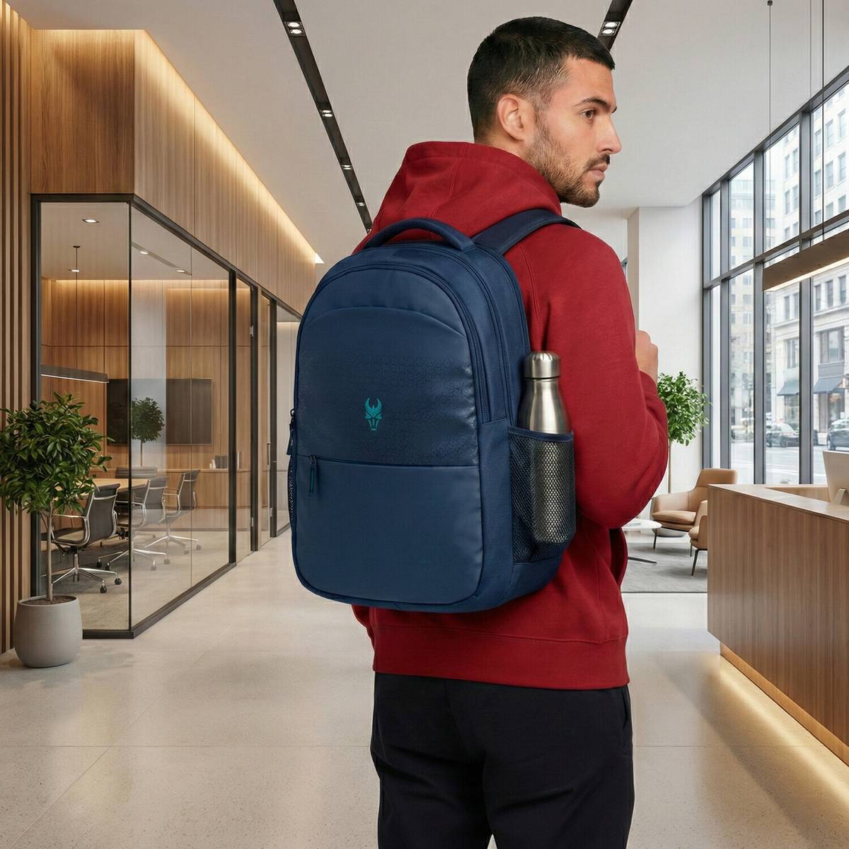 Krishiv 28L Tech Backpack Lightweight & Durable Laptop Bag for Travel & Office 28 L Laptop Backpack — photo 6
