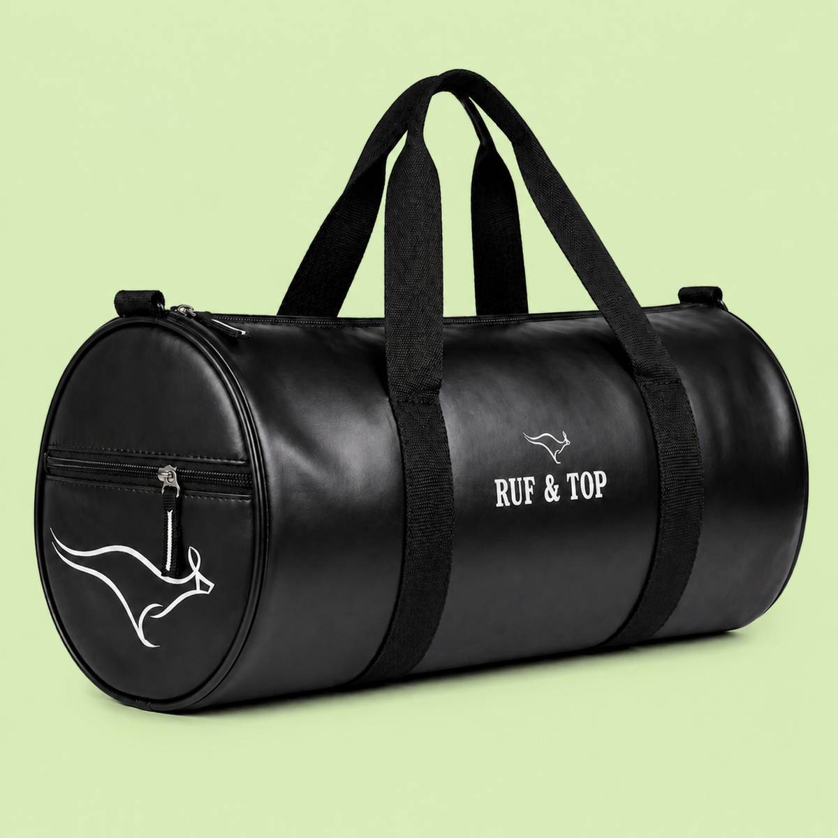 ZYTrendsBajar Multiuse Waterproof Duffle Bag | Gym, Travel & Sports Bag | Leatherette| Black Waterproof Weekender — photo 6