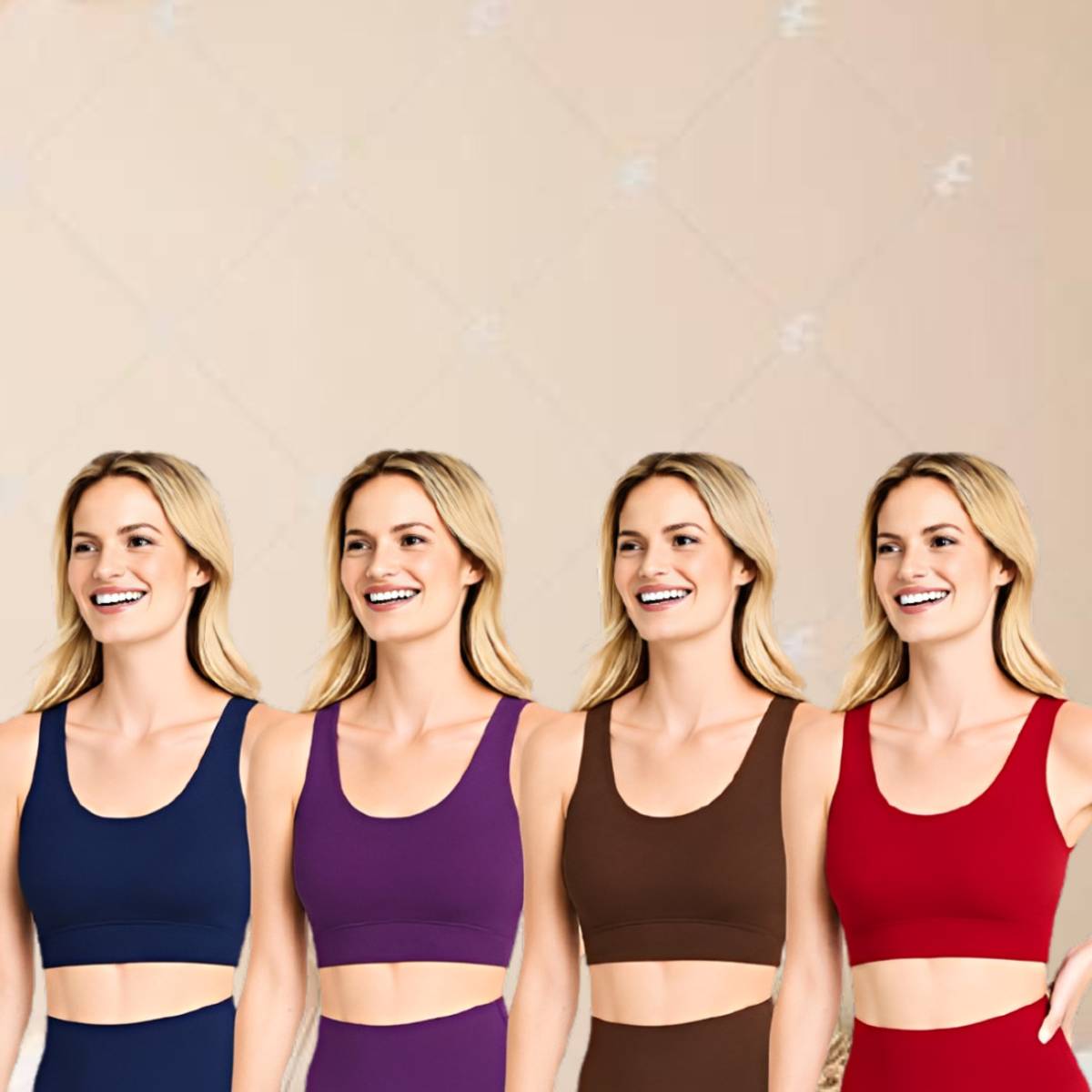 SILEVO Flexible Support Sports Bra for Women Lightweight Fitness Apparel Women Sports Non Padded Bra — photo 6
