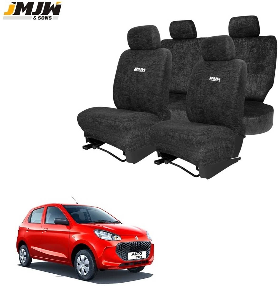 JMJW & SONS Cotton Car Seat Cover For Maruti Alto K10 — photo 5