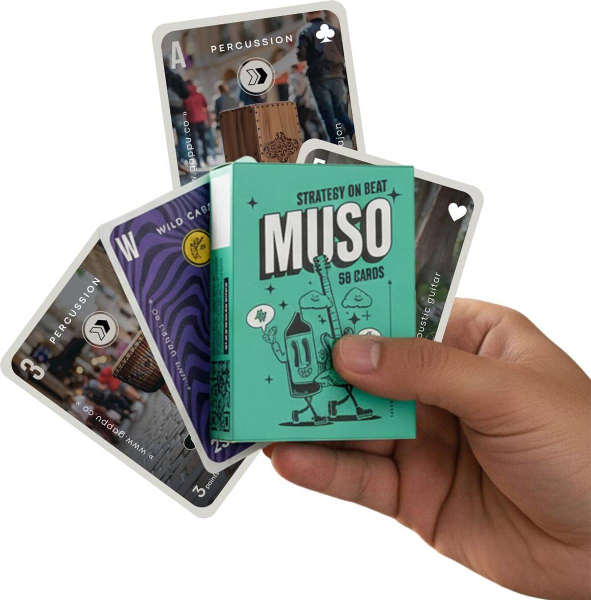 3-in-1 Musical Showdown Rhythm Battle Multiplayer Card Game 2–7 Players — photo 6