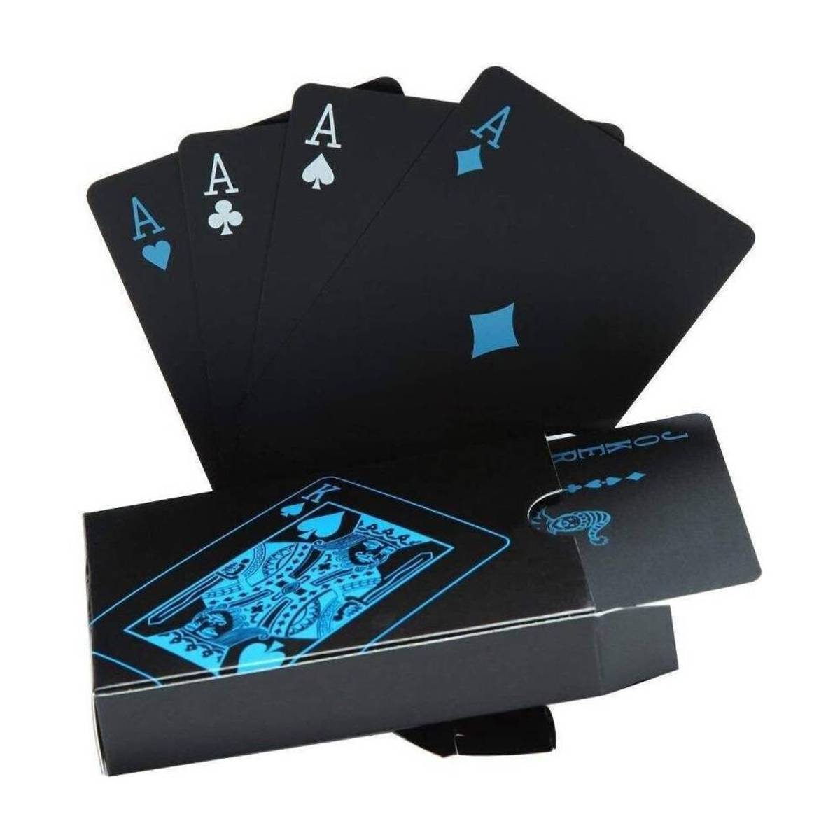 Protos India.Net Playing Card Black Teen Patti, Poker, Black Jack, Bridge Plastic Cards — photo 6
