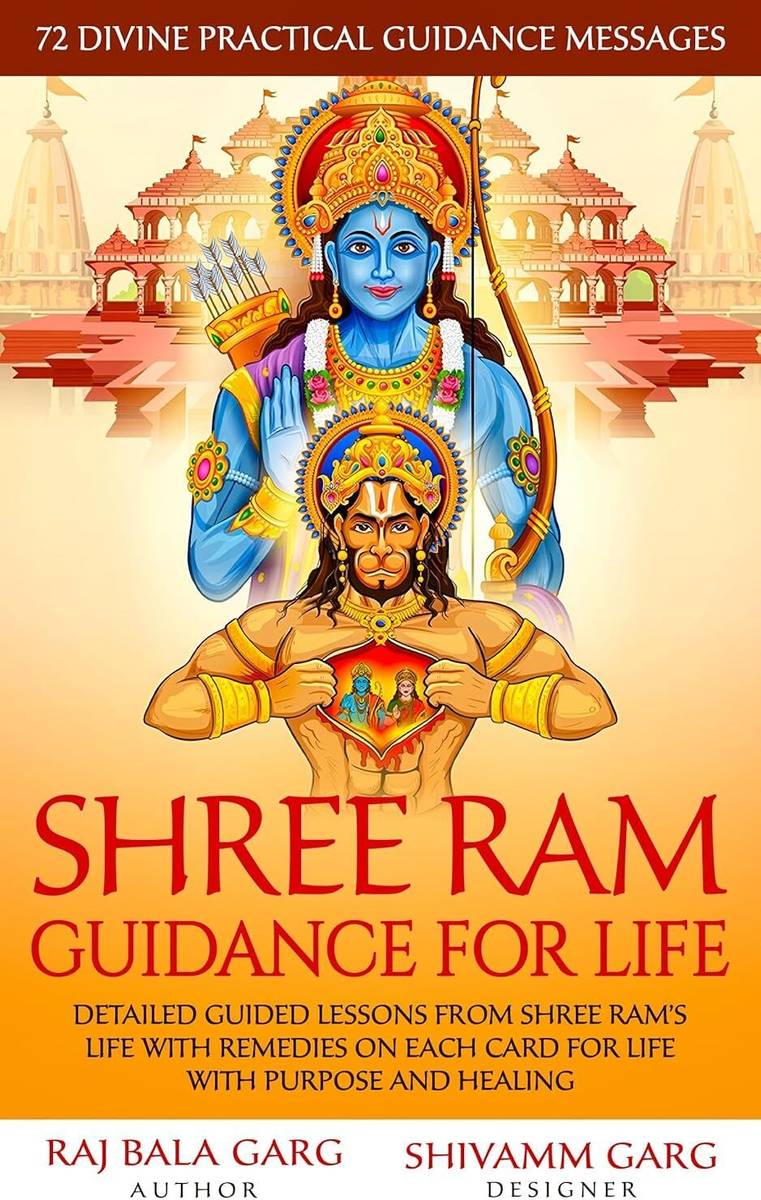 Ram ji oracle cards set of 72 cards with remedies — photo 4