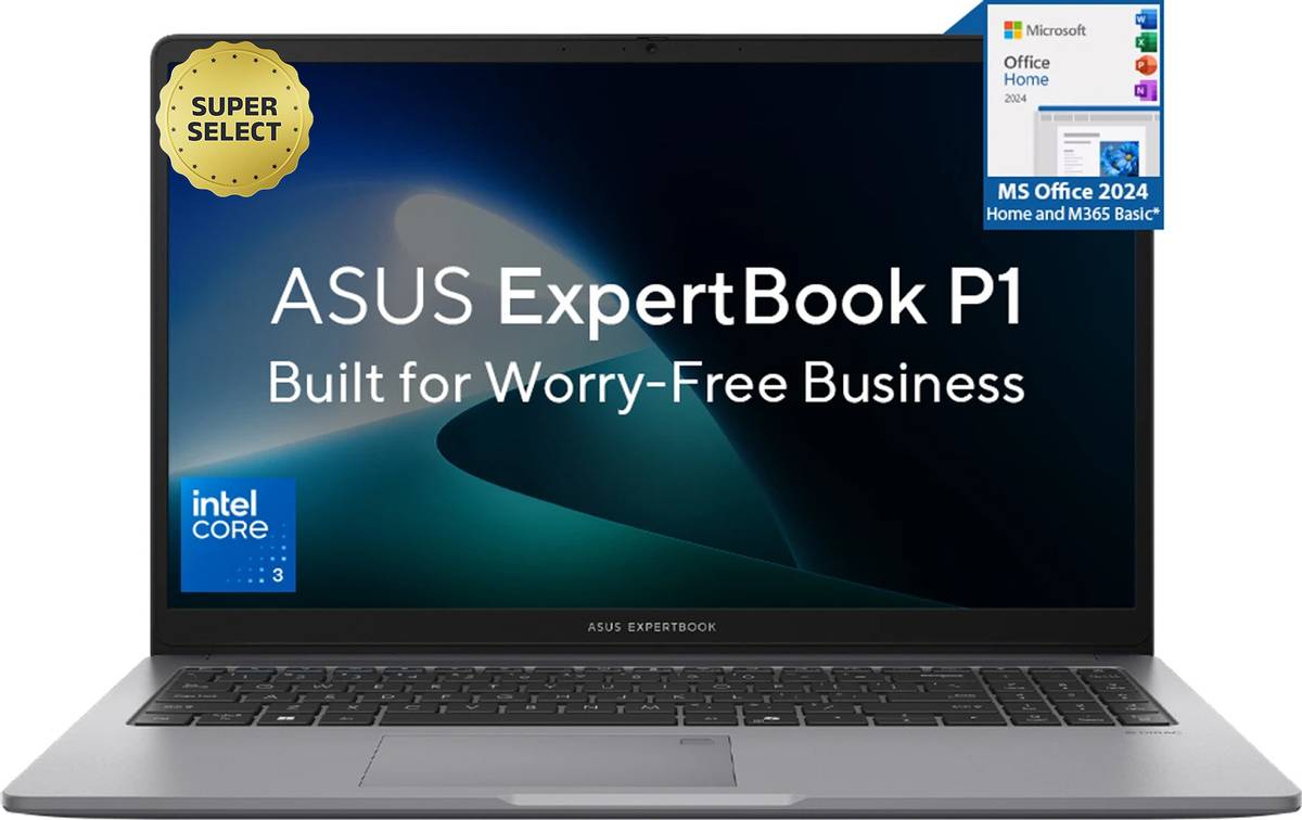 ASUS ExpertBook P1 Intel Core 3 100U - (8 GB/512 GB SSD/Windows 11 Home) P1503CVAYB-S73384WS Thin and Light Laptop — photo 6