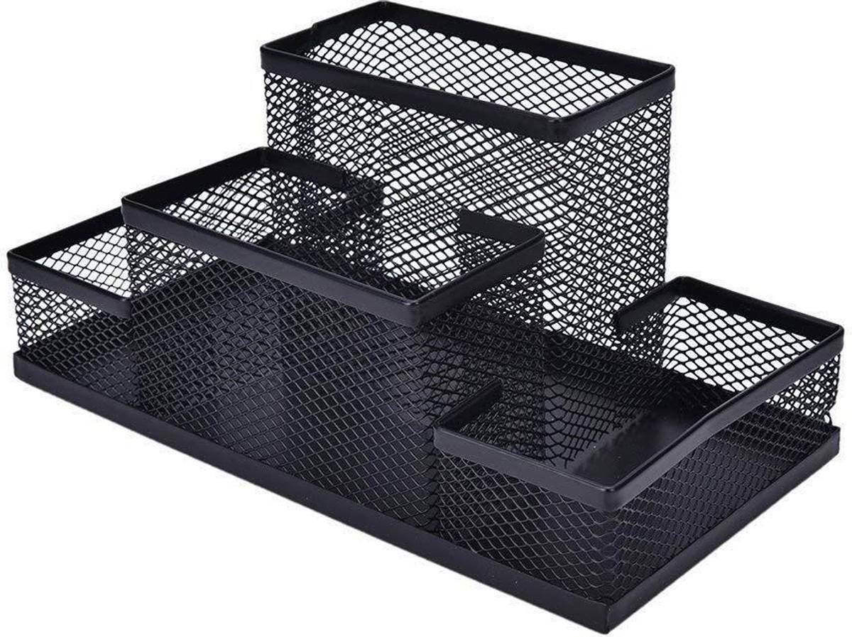 4 Compartments METAL MESH DESK 4 COMP ORGANIZER — photo 6