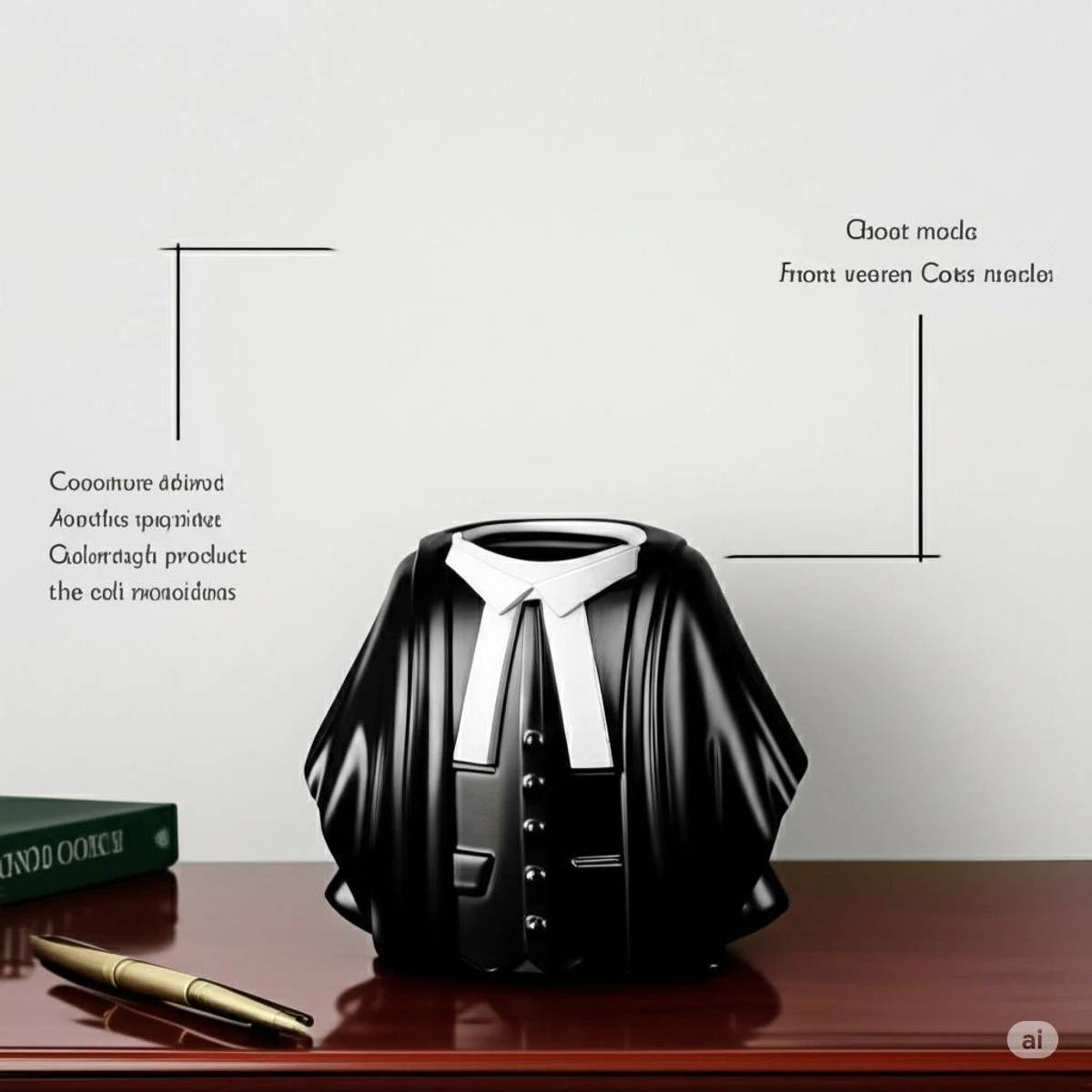 1 Compartments advocate pen stand | lawyer gifts | lawyer student gifts | advocate office gifts ABS — photo 6