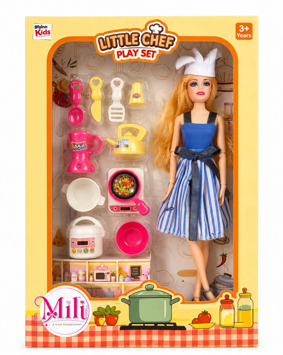 Mili Doll Little Chef Play Set — photo 5