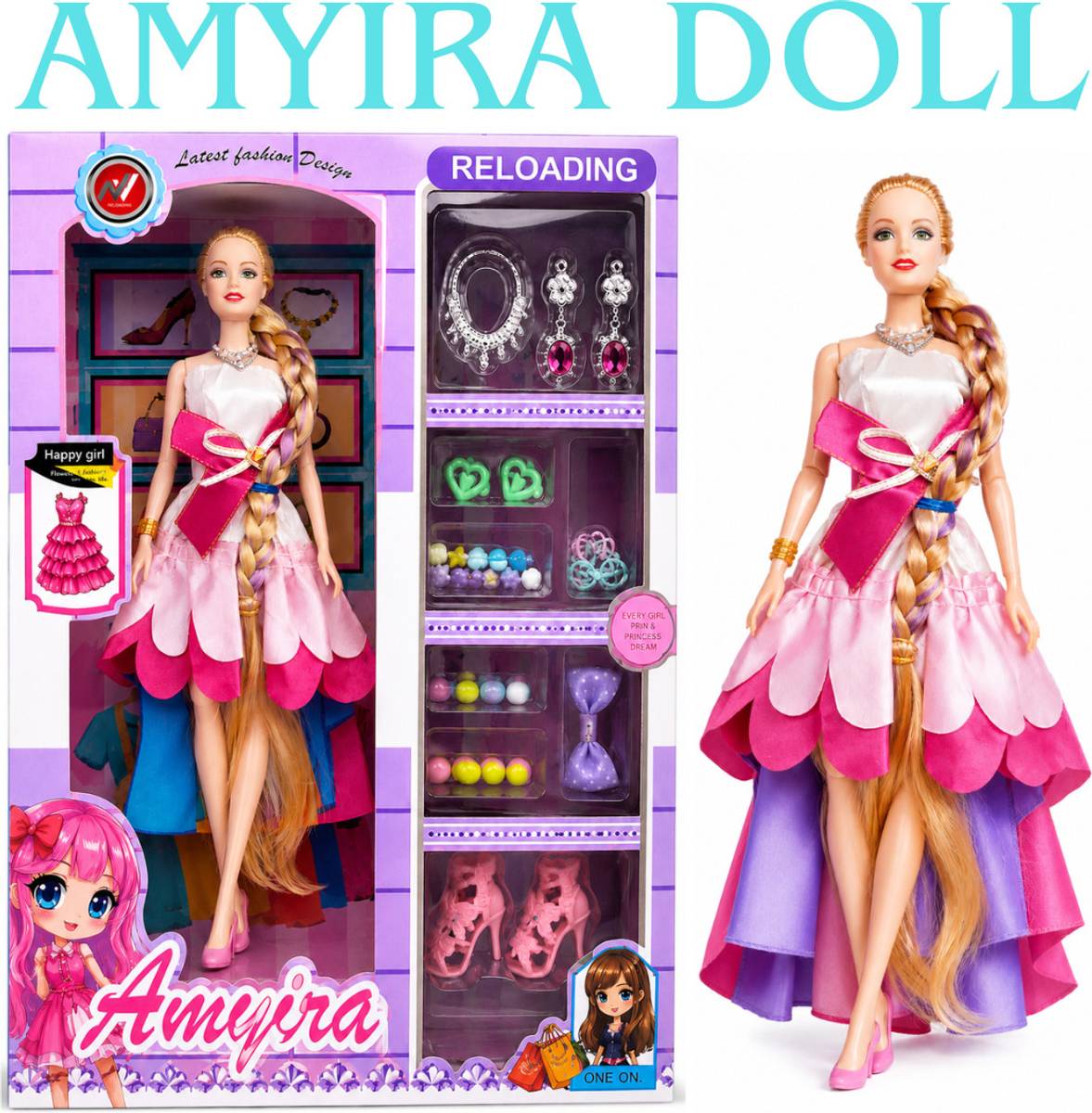 CTC CREATION Amayira Fashion Doll Role Play Set — photo 6