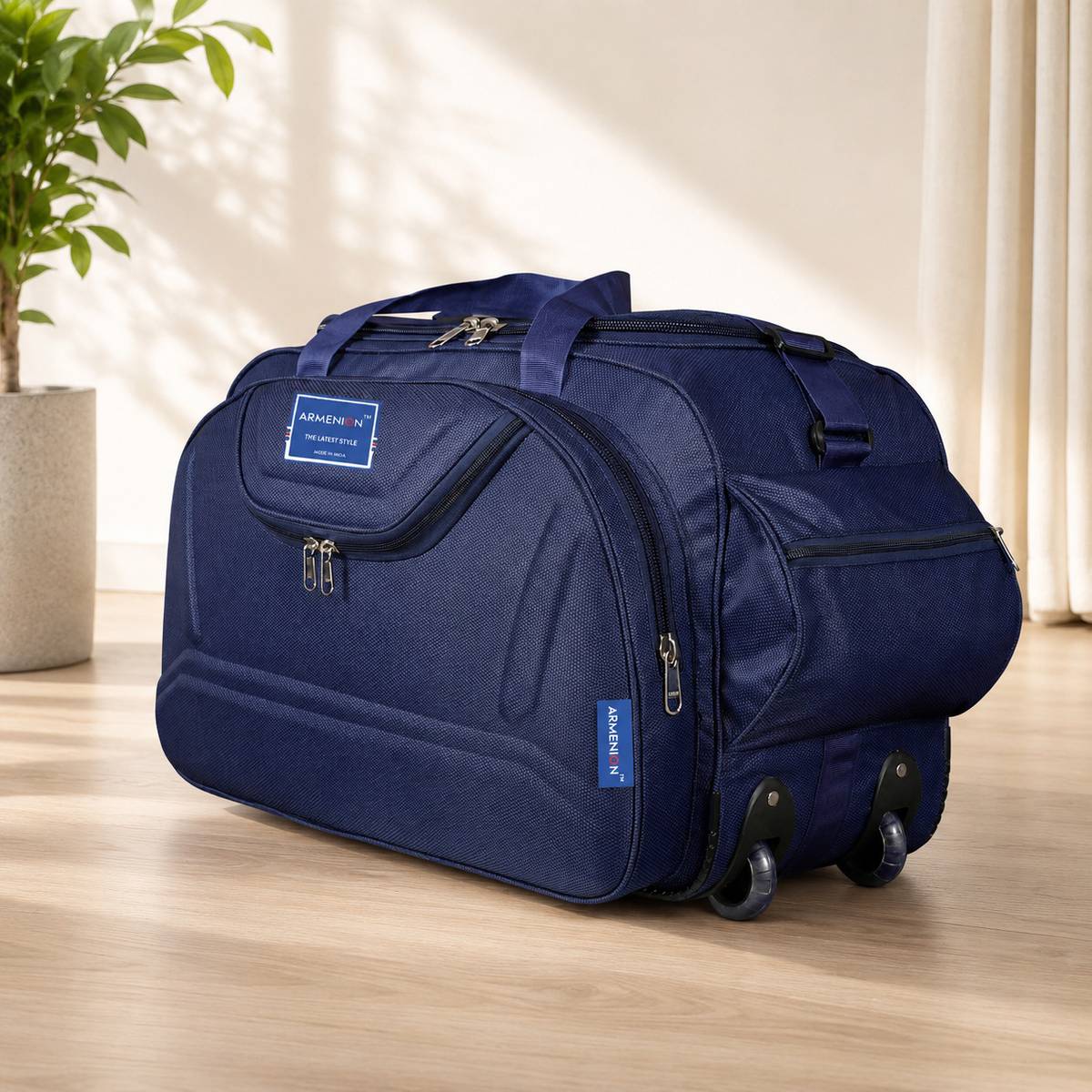 ARMENION (Expandable) Epoch-60L Duffle Strolley Bag - Waterproof Nylon Duffel With Wheels (Strolley) — photo 6