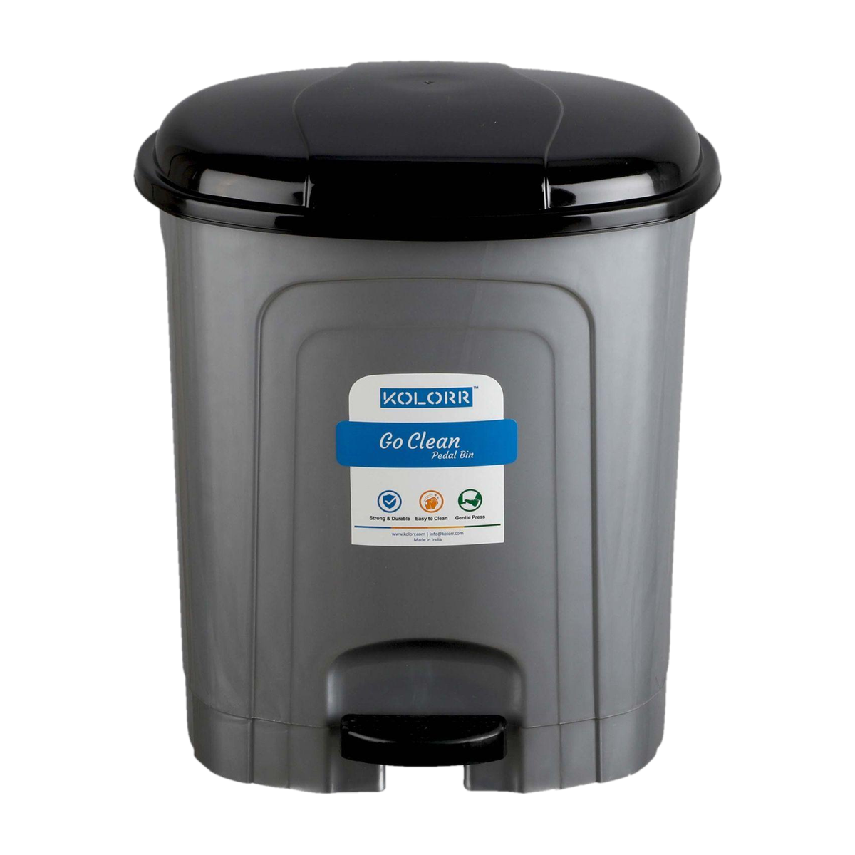 KOLORR Go clean 23L Pedal Dustbin/Trash Can/Garbage Waste Bin with Lid for Home,Kitchen Plastic Dustbin — photo 6