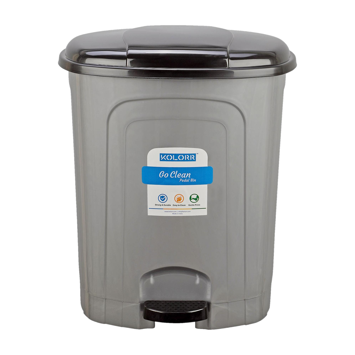 KOLORR Go clean 30L Pedal Dustbin /Garbage Waste Bin with Lid for Home, Kitchen, Office Plastic Dustbin — photo 6