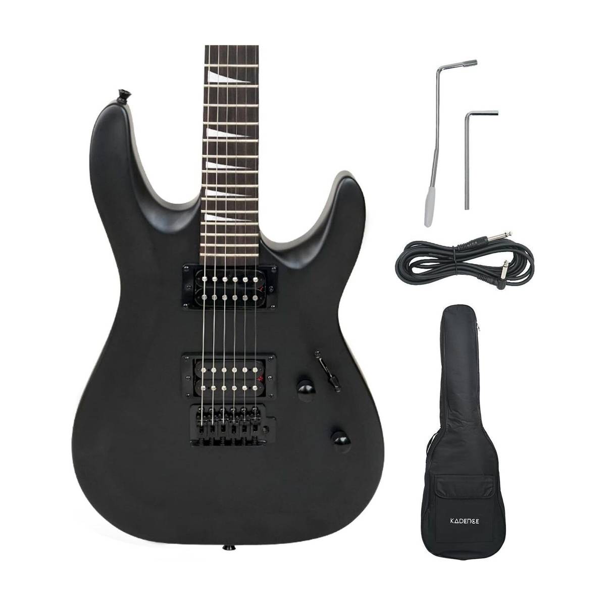 AMEGHH-MBK Electric Guitar SG Type with Humbucker Pickup Electro-acoustic Guitar — photo 6