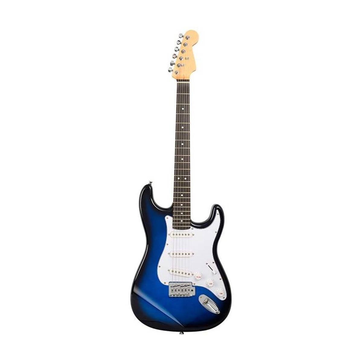 BLUEBERRY R-701-BLUE Beginner/Professional Full Size Rosewood Fretboard Maple Solid Body Electric Guitar — photo 6