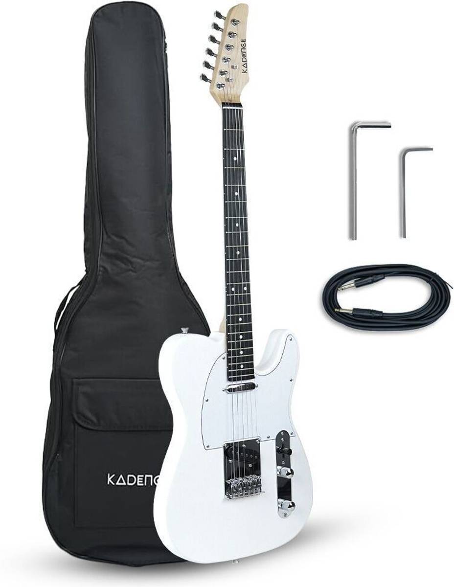 Tennessee Series Electric Guitar 39" – Includes Padded Gig Bag & Cable Electro-acoustic Guitar — photo 6