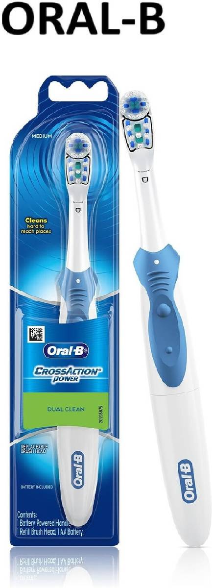 CROSS ACTION POWER DUAL CLEAN PACK OF 1 A Electric Toothbrush — photo 4