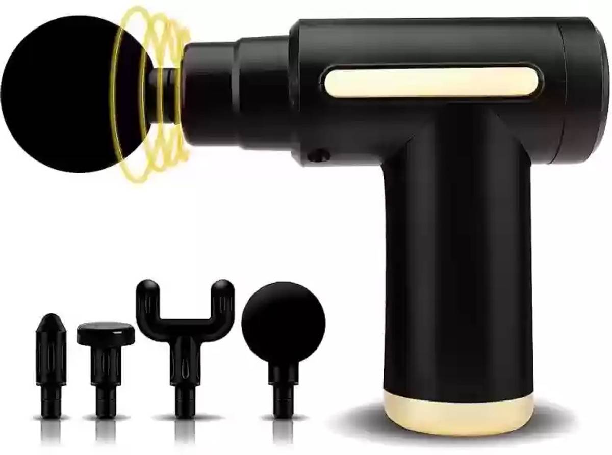 Full Body Pain Relief Gun Massager – Cordless & Travel-Friendly — photo 6