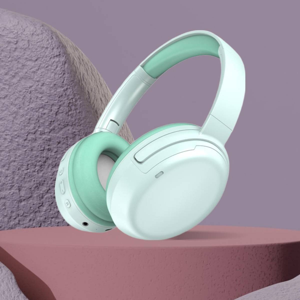 MECKWELL 40H Play Super Bass ANC BT Wireless Headphone with Mic Foldable Design & Aux P24 Bluetooth & Wired — photo 6