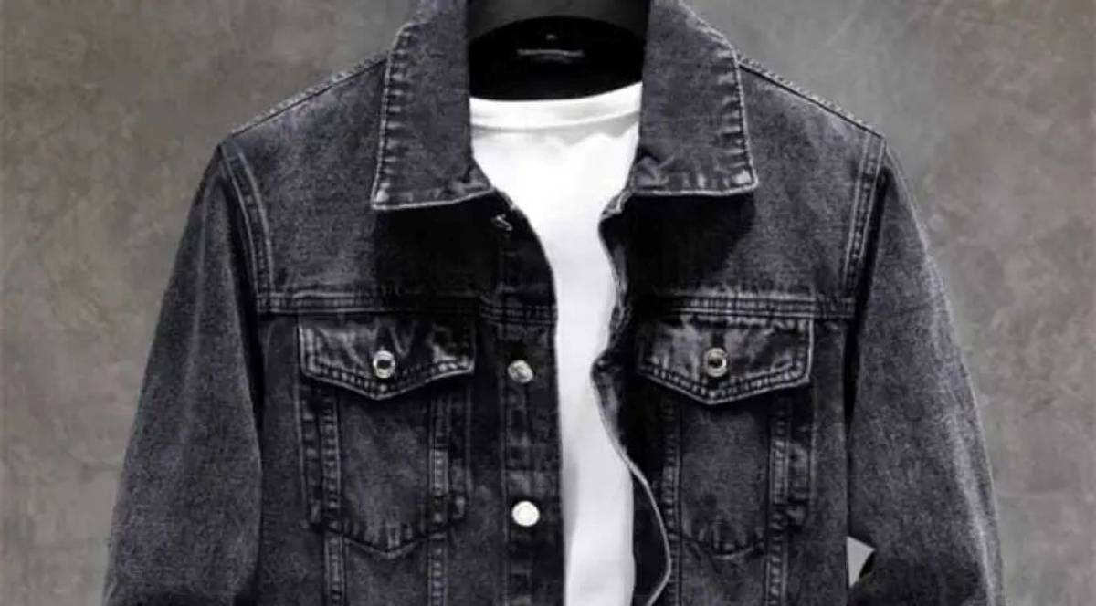 Jeancherry Full Sleeve Solid Men Denim Jacket — photo 5