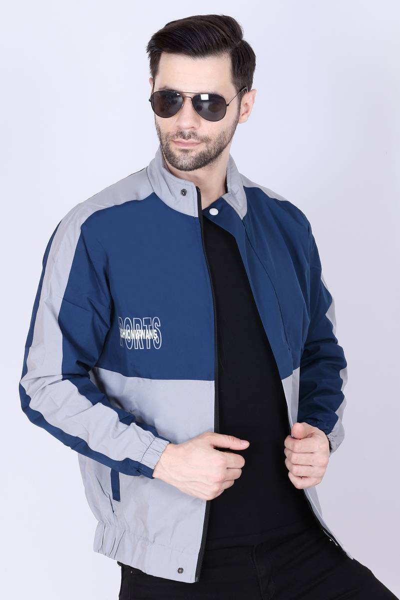 eWools Full Sleeve Colorblock Men Jacket — photo 5