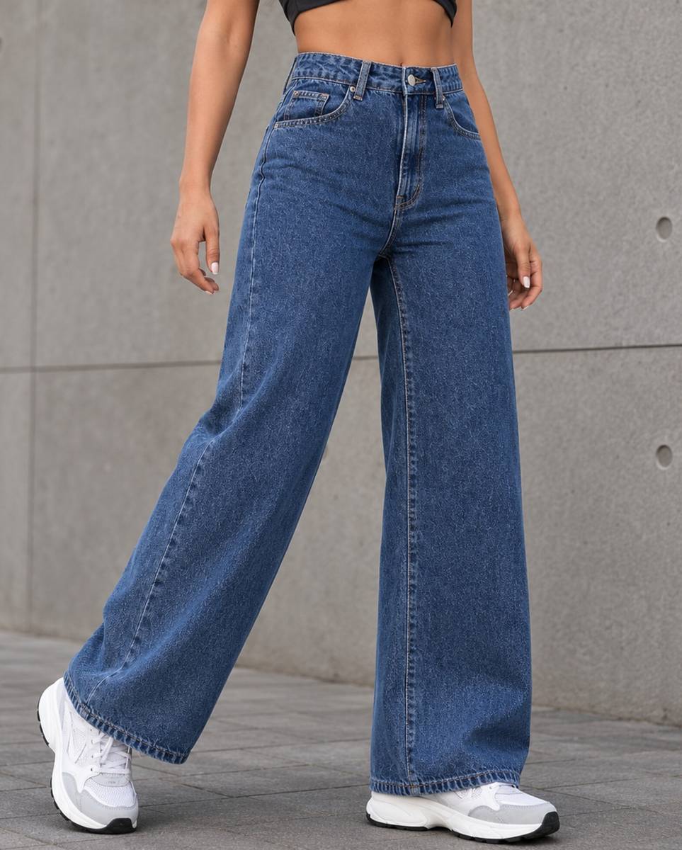 Creation By London Hills Relaxed Fit Women Blue Jeans — photo 6