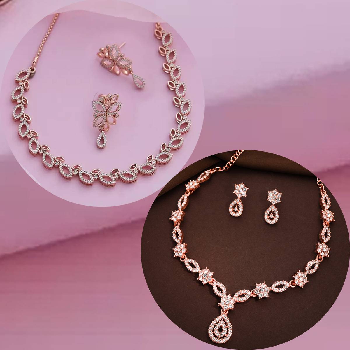BRILLIANT BEADS JEWELS Alloy White Jewellery Set — photo 2