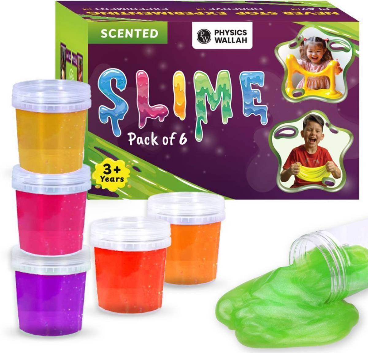 PW Mini Slime Kit for Girls and Boys Age 4 to14 Years Old | Birthday Gifts for Kids — photo 6