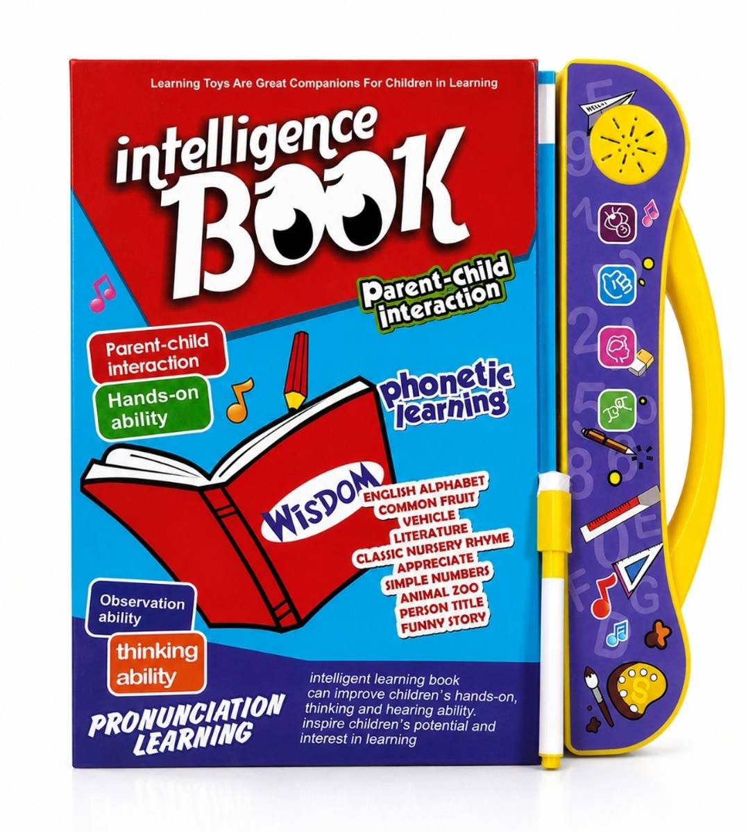 Fun Interactive Sound Book for Kids | ABC, Numbers & Phonics — photo 6