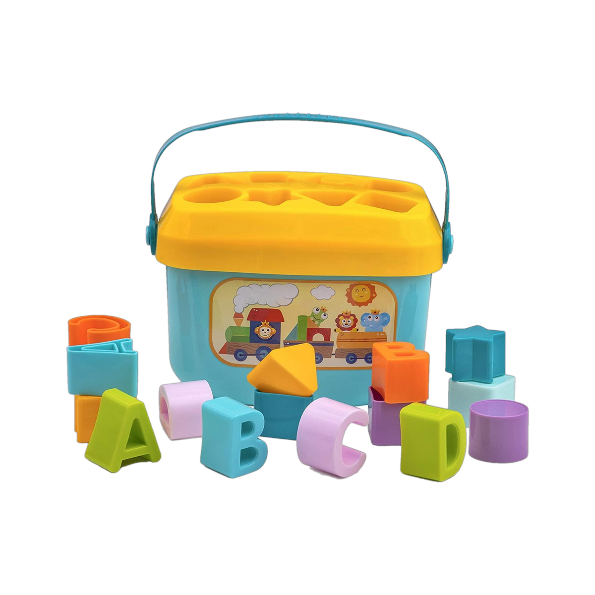 Miss & Chief Baby First Blocks Color & Shape Toy Educational Sorting Box for Kids — photo 6