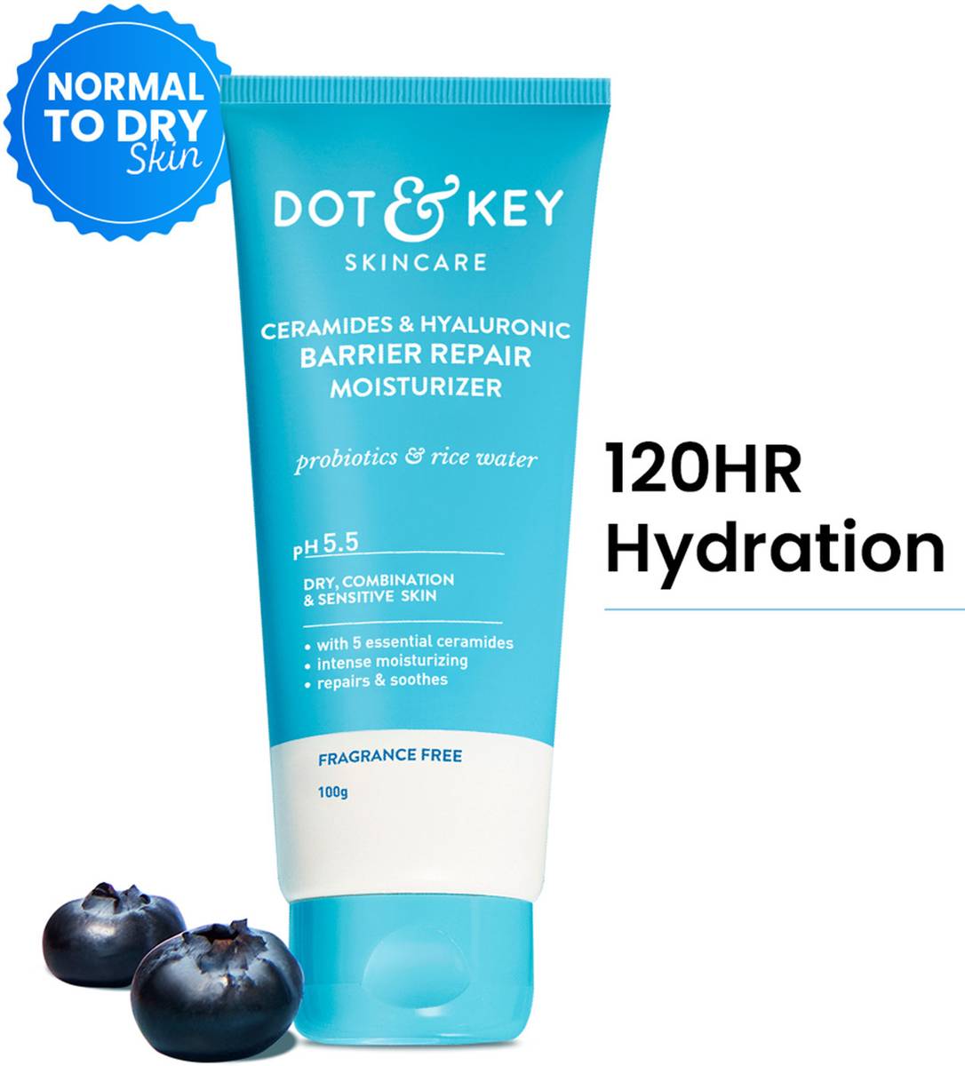 Dot & Key Ceramides & Hyaluronic Barrier Repair Moisturizer With Probiotics & Rice Water — photo 6