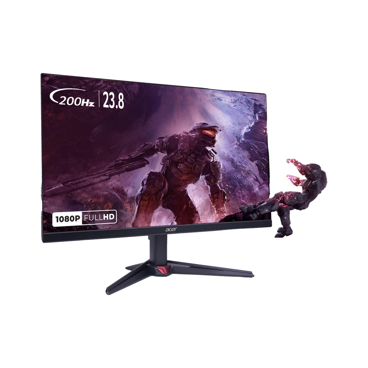 Acer Nitro 60.45 cm (24 inch) Full HD LED Backlit IPS Panel with sRGB 99%, HDR10 Support, 2X2W Inbuilt Speakers, Acer Display Widget, Acer VisionCare 2.0, Tilt-able stand Gaming Monitor (VG240Y X1) — photo 6