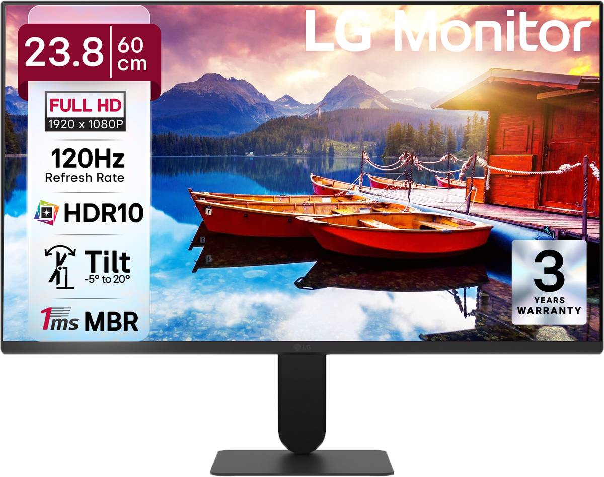 LG 60.45 cm (24 inch) Full HD LED Backlit IPS Panel Monitor (24U411A-BN.CTRPMV) — photo 6