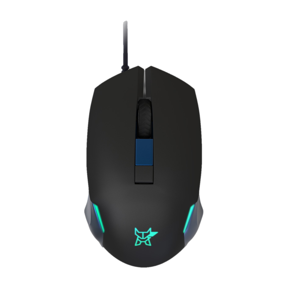 Arctic Fox Breathing Lights Wired Ambidextrous Optical Gaming Mouse with Upto 3600 DPI, 6 Buttons with DPI Switch, Breathing Rainbow LED Lights, 1.5m Braided Cable — photo 6