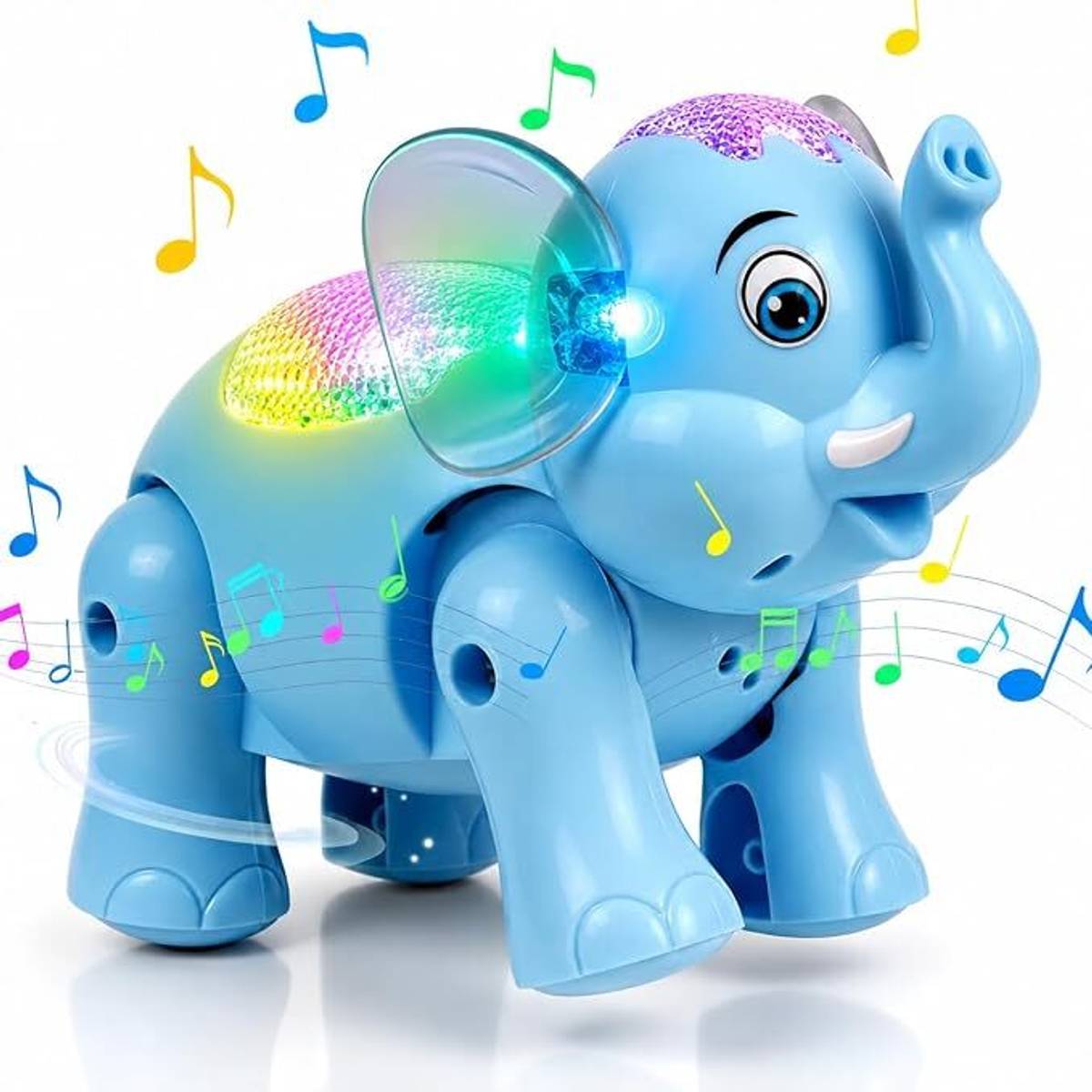 Walking Elephant Toy for Kids Light and Sound Toys for Babies Walking Toy — photo 3