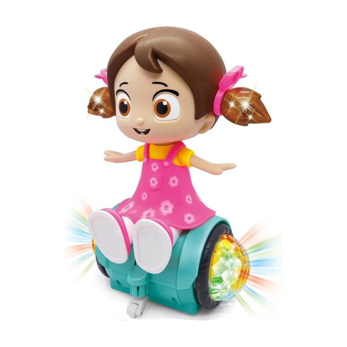 360 Degree Rotating Musical Dancing Girl Toy with Flashing Lights — photo 5