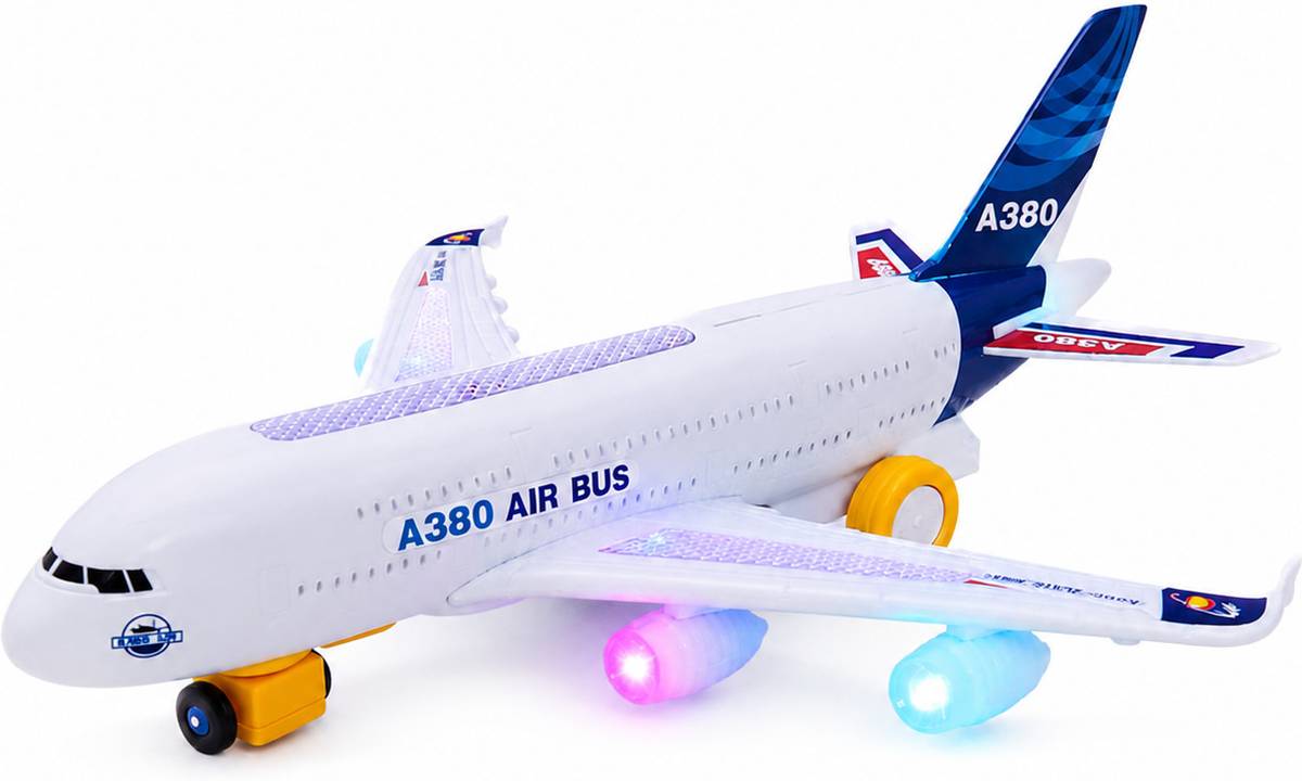 A380 Educational Airplane Toy for Kids Boys and Girls Ages 3–12 — photo 6
