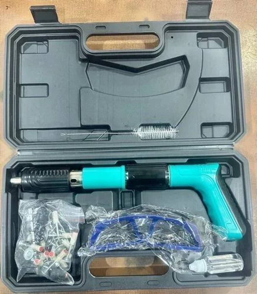 AQUABUCKET Steel Nail Gun Tool With Full Kit And 50 Nail Set Nail Wall Fixing Tool Nail Gun Concrete Nail Gun With 50 Nail Cordless  Nailer — photo 6