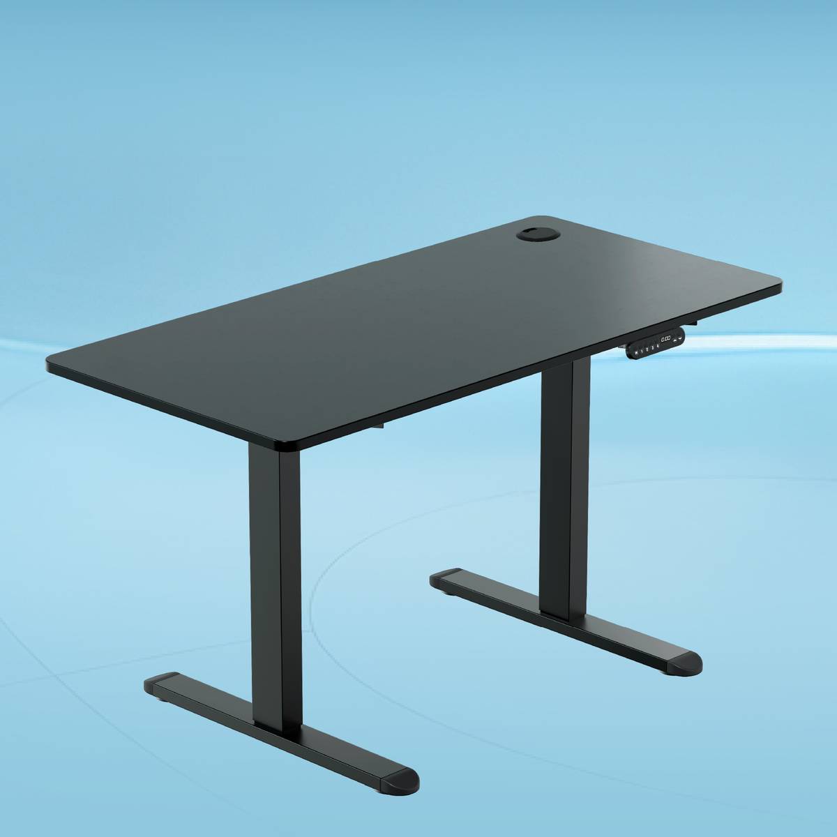 The Sleep Company AeroPlus Electrical Adjustable Desk 1600x700x700 | Sit-Stand Ergonomic Table | Engineered Wood Office Table — photo 6