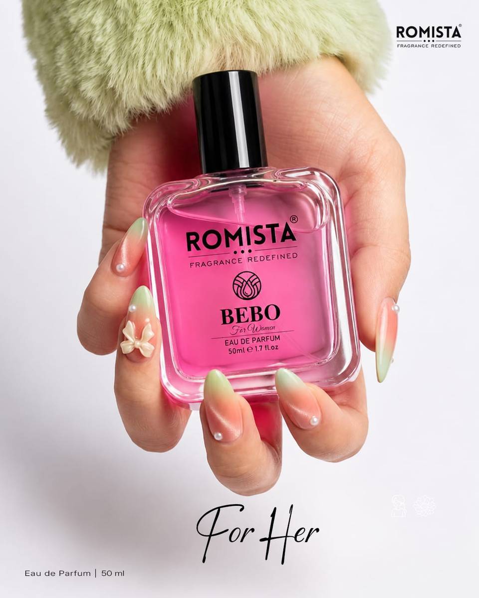 Romista Bebo Long Lasting Perfume with Vanilla, Jasmine and Patchouli Notes Eau de Parfum  -  50 ml — photo 6