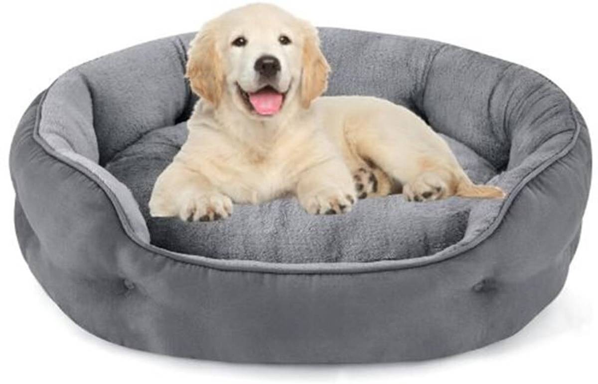 petlux Dog & Cat Washable Beds for Indoor Pets & Puppy, Round Dog Bed Sofa for Dogs. S Pet Bed — photo 6