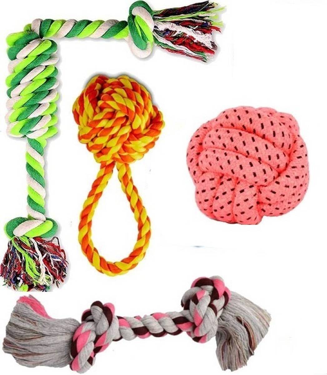 SENAPATI Cotton Chew Toy, Rubber Toy, Training Aid For Dog — photo 5