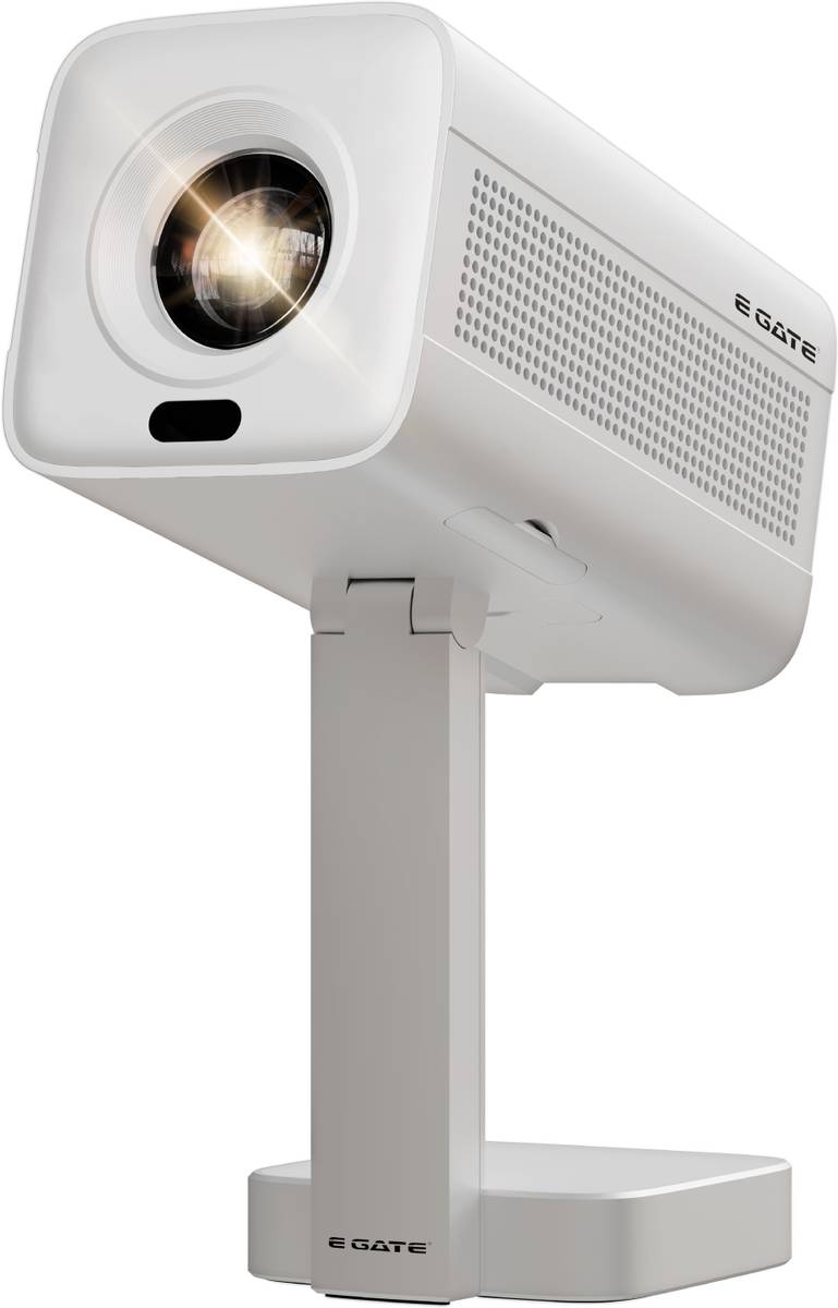 Egate Atom 4X Automatic Android Projector|Native 1080p| Auto Keystone|400 ISO|Live TV (10000 lm / 1 Speaker / Wireless / Remote Controller) ,with Netflix, Prime, Hotstar, USB-HDMI ARC+CEC, HDR+HLG, WiFi 6-BT, Screen Mirroring Projector — photo 6