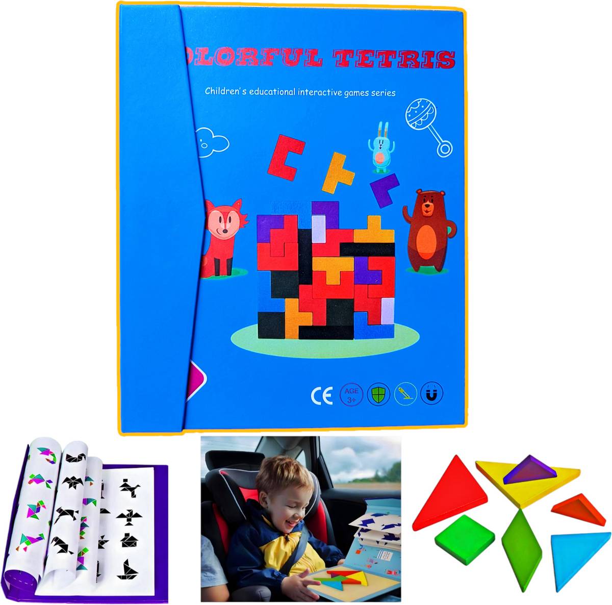 thanisha enterprises Tangram puzzle Toy for kids — photo 6