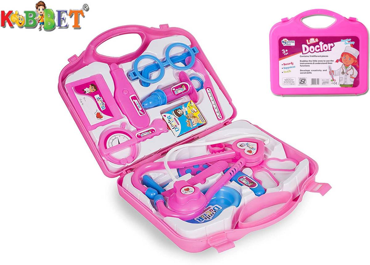 Doctor Play Set Medical Carry-case Nurses Toy Set Fun Education gift for Kids — photo 6