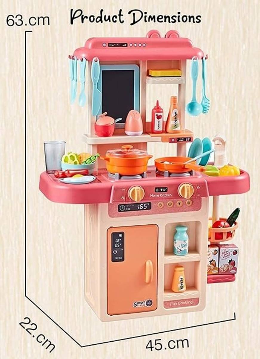 Kitchen Play Set Play Food Party Role Toy for Girl — photo 5