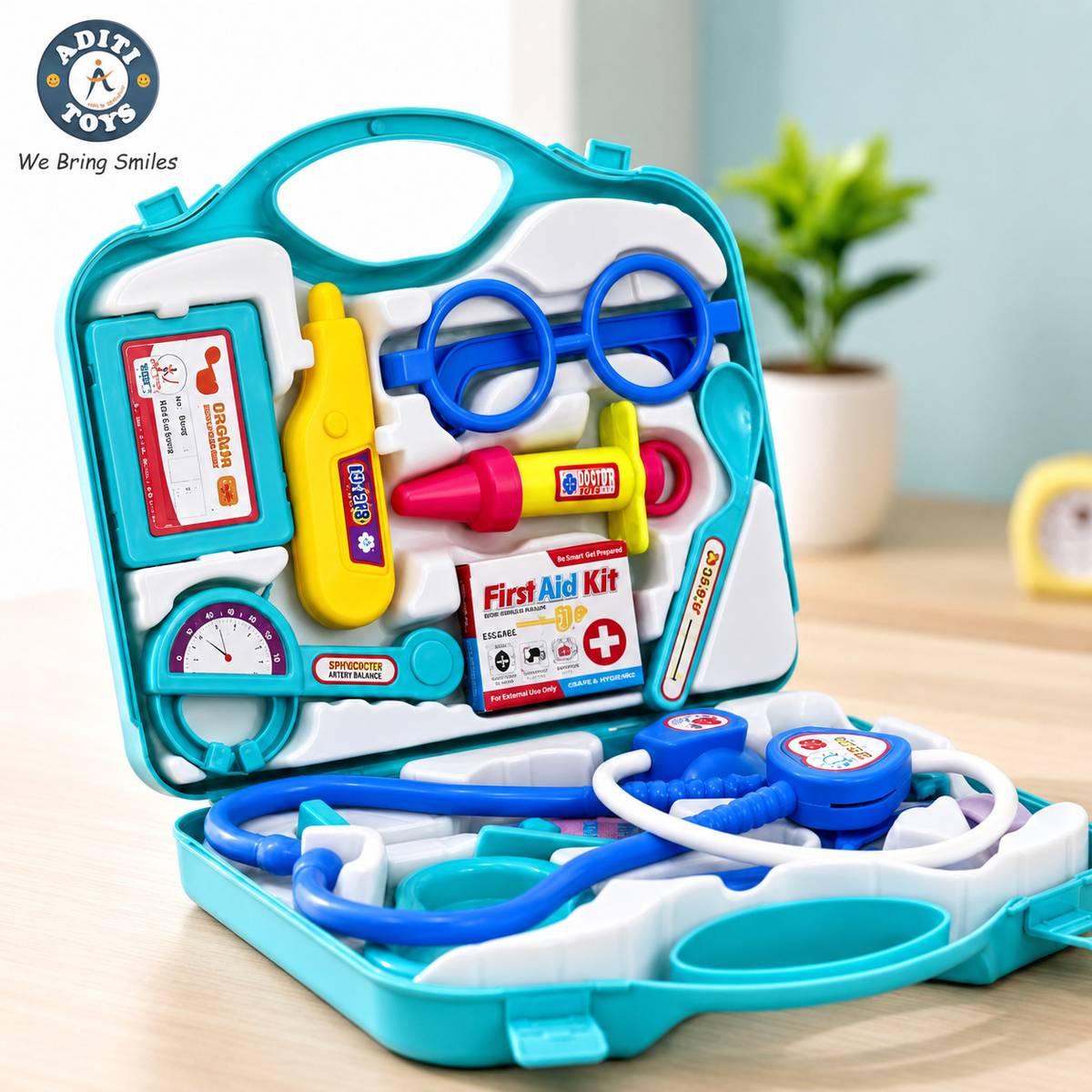 Doctor Playset For Kids Boy & girl Blue — photo 6