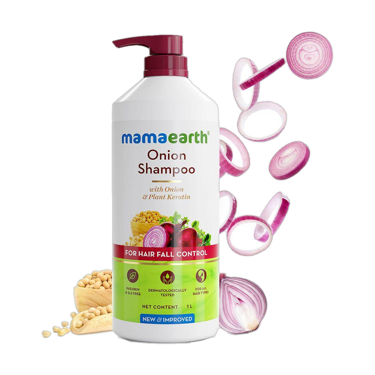 Mamaearth Onion Shampoo for Hair Growth and Hair Fall Control with Onion andPlant Keratin — photo 6