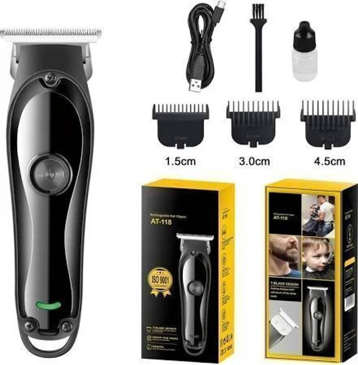 Dazzel Flex Beard Mustache Trimmer High Power Hair Clipper Electric Hair Cutting Tool  Shaver For Men — photo 6