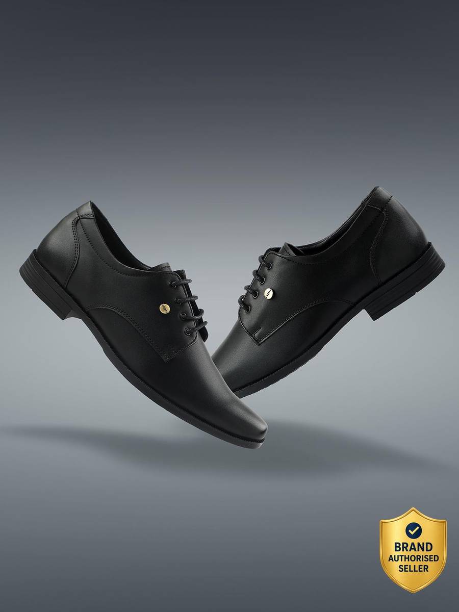 LIBERTY Fortune BENSTOCK1E Formal Shoes With TPR Sole | Durable & Comfortable Lacing Derby For Men — photo 6